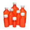 16 oz Amber Oval Bottles