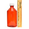 12 oz Amber Oval Bottles 2