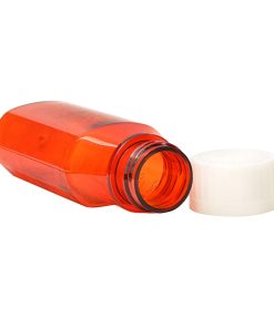 4 oz Amber Oval Bottles