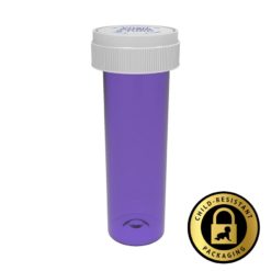 Purple Reversible Cap Vials 60 Dram