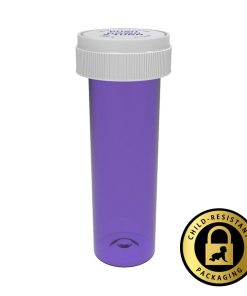 Purple Reversible Cap Vials 60 Dram