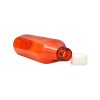 8 oz Amber Oval Bottles 1
