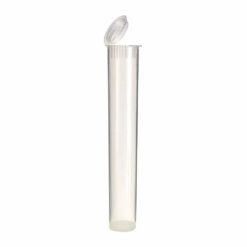 Clear Child-Resistant Pre-Roll Tubes 116mm
