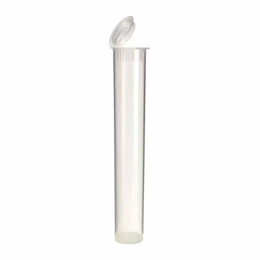 Clear Child-Resistant Pre-Roll Tubes 116mm