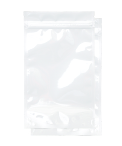 White Mylar Smell Proof Bags 1/2 Ounce