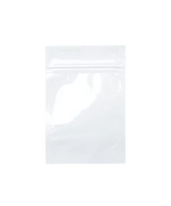1 gram mylar barrier bag white
