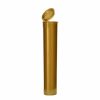 Child-Resistant Gold Pre-Roll Tubes 90 mm