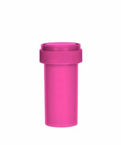 Opaque Pink Reversible Cap Vials 13 Dram