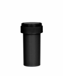 Opaque Black Reversible Cap Vials 13 Dram