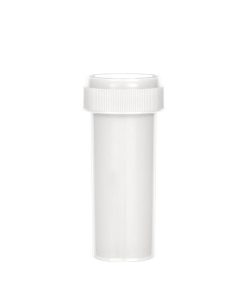 Opaque White Reversible Cap Vials 16 Dram