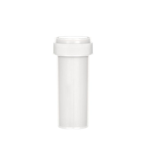 Opaque White Reversible Cap Vials 16 Dram