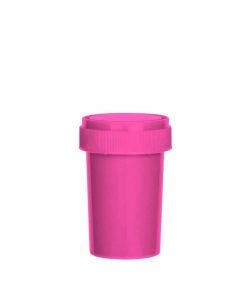 Opaque Pink Reversible Cap Vials 20 Dram