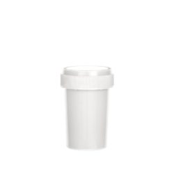 Opaque White Reversible Cap Vials 20 Dram