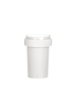 Opaque White Reversible Cap Vials 20 Dram