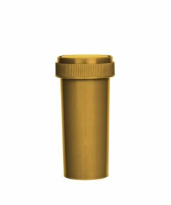 Opaque Gold Reversible Cap Vials 30 Dram