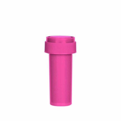 Opaque Pink Reversible Cap Vials 8 Dram