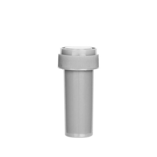 Opaque Silver Reversible Cap Vials 8 Dram