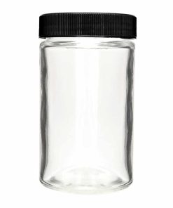 Glass Screw Cap Jars (Black Cap) 10oz