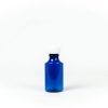 Blue Graduated Oval RX Bottles with Child-Resistant Caps 2 oz