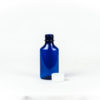 3oz Blue Graduated Oval RX Bottles with Child-Resistant Caps