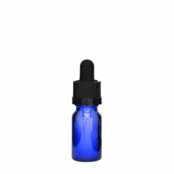 Glass Blue CR Dropper Bottles 10ml