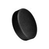 Glass Screw Cap Jars (White Cap) 01oz - 252 Jars / Case 8 glass jar black cap 1 7