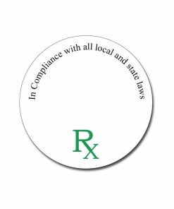Concentrate RX Medical Container Labels