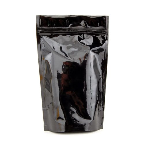 Black Mylar Smell Proof Bags 1 Ounce