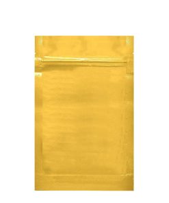 Gold/Clear Mylar Smell Proof Bags 1/2 oz