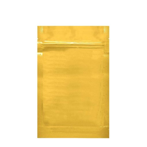 Gold/Clear Mylar Smell Proof Bags 1/2 oz