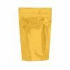 mylar gold 1.8oz mylar bag kraft gold 1.8 gram 1