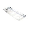 White/Clear Mylar Smell Proof Bags for Pre-Roll - 1000 Bags / Case 5 pre rolled vista white mylar bag 2 1