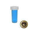 Blue Reversible Vials with Dual Purpose Caps 16 Dram