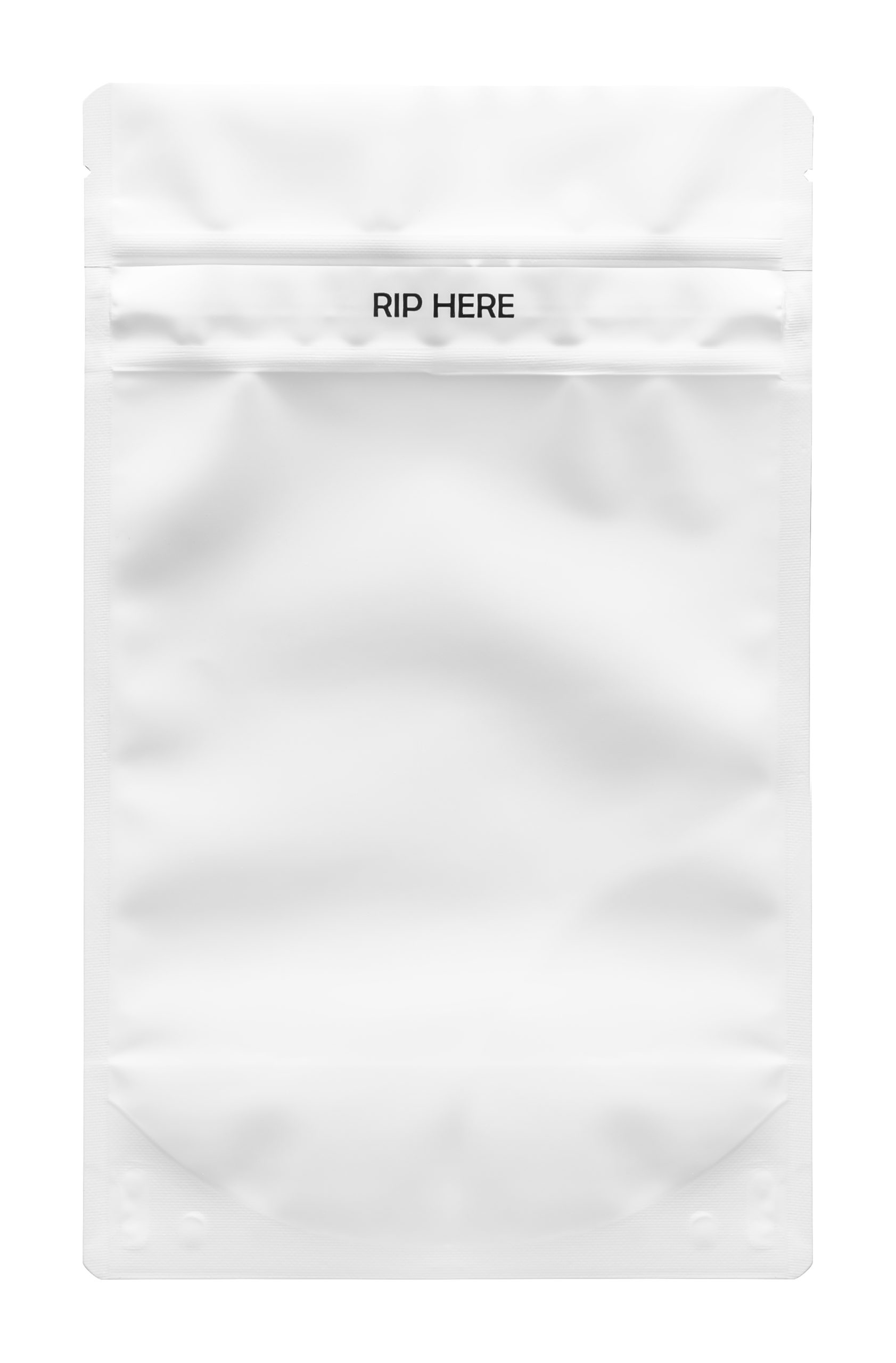 GRIP N RIP™ Child Resistant Bag 1/2 Ounce -1000 Bags / Case 4 GRPGNR471 MWhite Rip Flat NoWmk scaled