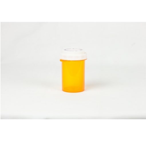 Amber Thumb Tab Vials w/ Reversible Caps 30 Dram