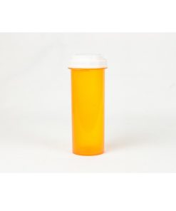 Amber Thumb Tab Vials w/ Reversible Caps 60 Dram