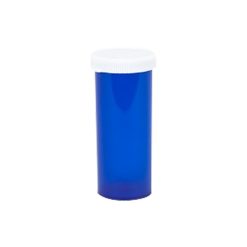 Blue Snap Cap Vials 8 Dram