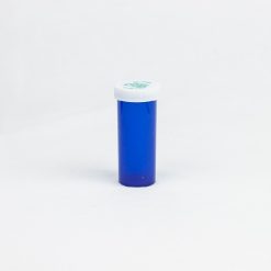 16 Dram Blue Thumb Tab Vials w/ Reversible Caps