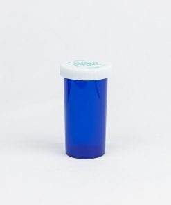 40 Dram Blue Thumb Tab Vials w/ Reversible Caps