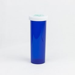 60 Dram Blue Thumb Tab Vials w/ Reversible Caps