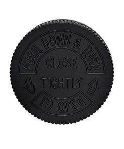 Black Child Resistant CAPS ONLY 2 oz