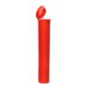 Child-Resistant Opaque Red Pre-Roll Tubes 95 mm