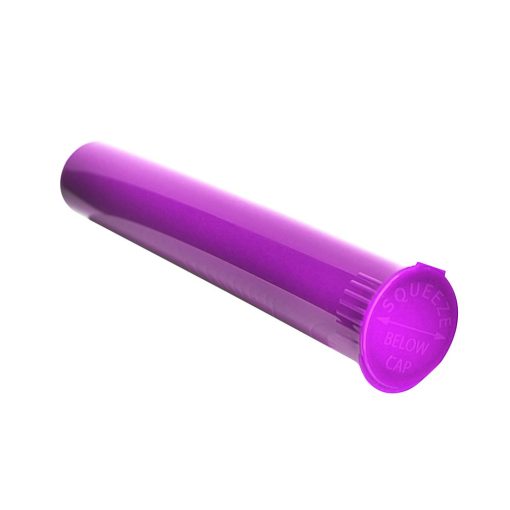 child resistant blunt and cone tube purple 3 1