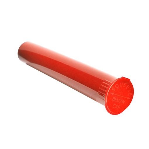 child resistant blunt and cone tube red 3 1