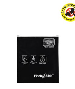 Black ASTM Child Resistant Pinch N Slide Exit Bags 3.4" x 3.7"
