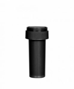 Opaque Black Reversible Cap Vials 8 Dram