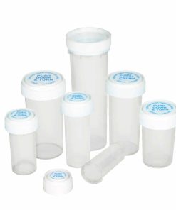 Clear Reversible Cap Vials