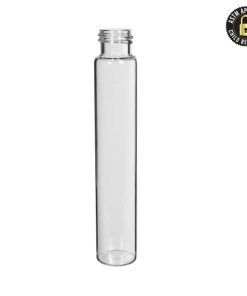 Pre-Roll Glass Tubes w/ Caps 125 mm