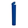 Child-Resistant Translucent Blue Pre-Roll Tubes 95 mm