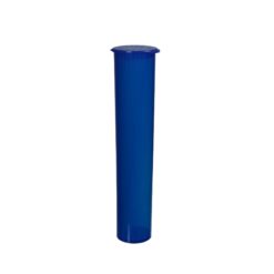 95mm Translucent Blue - Child-Resistant Pre-Roll Tubes